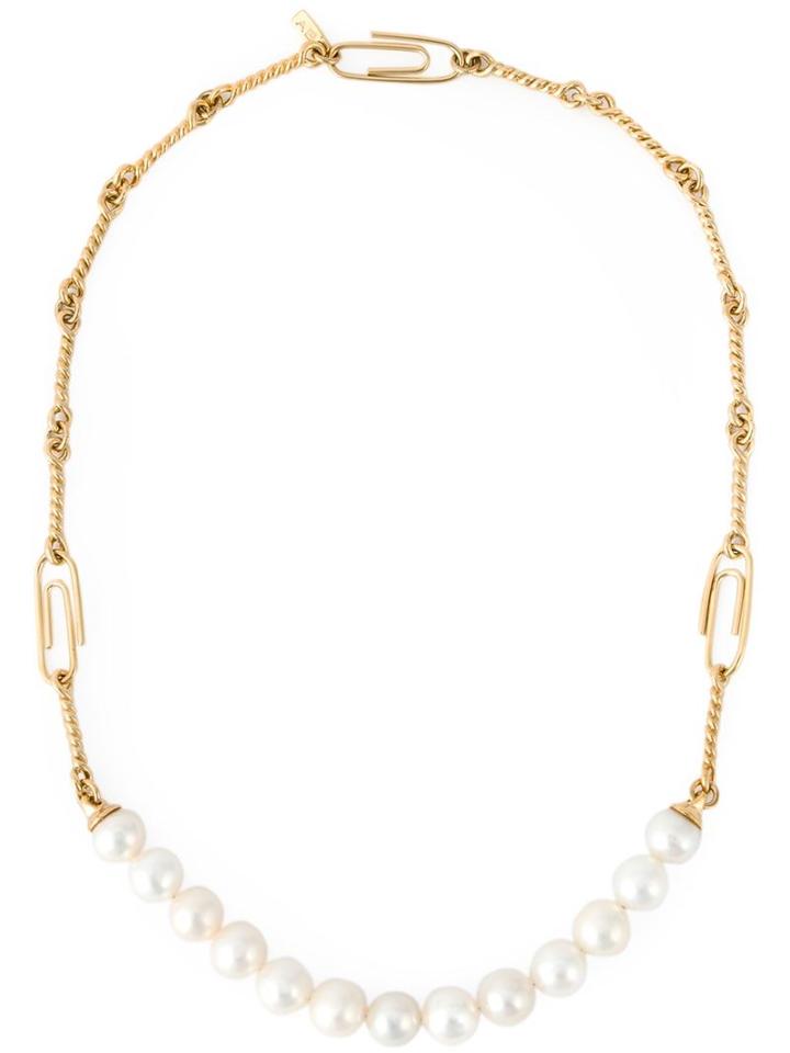 Aurelie Bidermann 'cheyne Walk' Necklace, Women's, Metallic