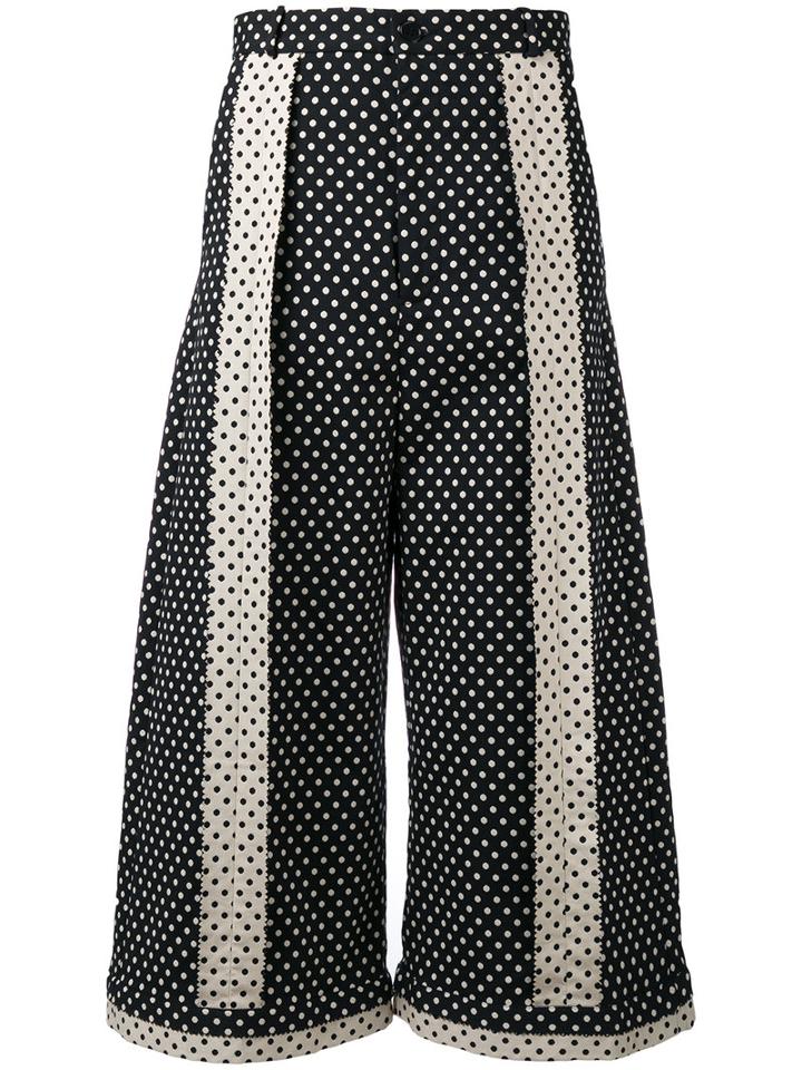 Henrik Vibskov - 'lenka' Trousers - Women - Cotton/polyamide/spandex/elastane - Xs, Black, Cotton/polyamide/spandex/elastane