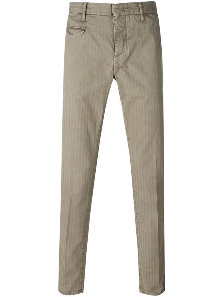 Incotex Fine Stripe Chinos