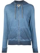 321 Washed Effect Hoodie - Blue