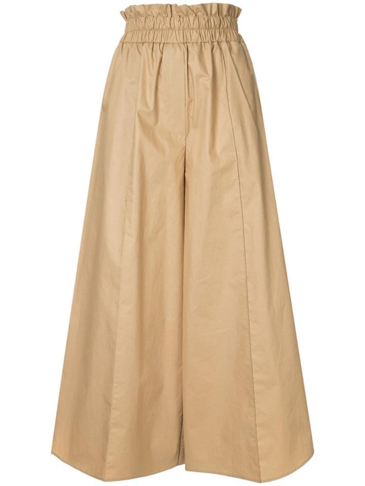 Goen.j Margo Wide-leg Trousers - Brown