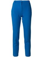 Pinko Cropped Trousers - Blue