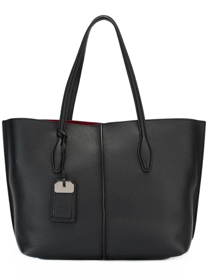 Tod's Paneled Tote Bag - Black