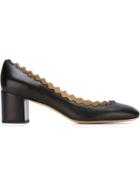 Chloé Lauren Pumps, Women's, Size: 39, Black, Leather