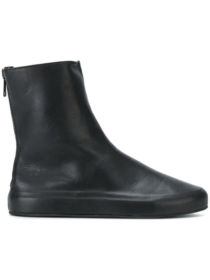 Unonovecinque Zipped Boots - Black