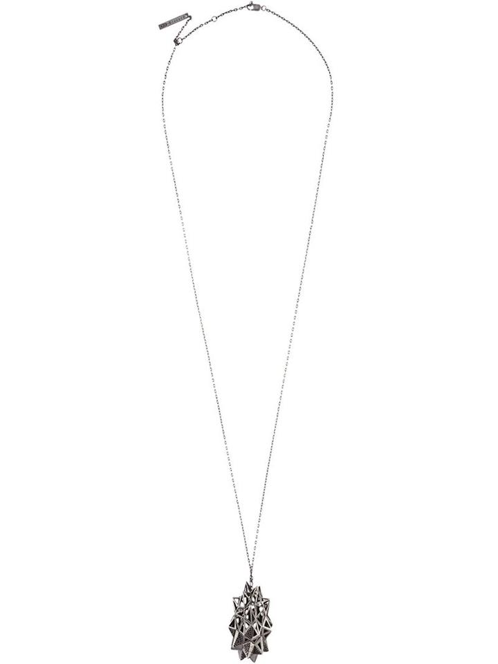 John Brevard 'stellated' Sapphire Pendant Necklace, Women's, Metallic