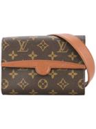 Louis Vuitton Vintage Pochette Arche Bum Bag Purse - Brown