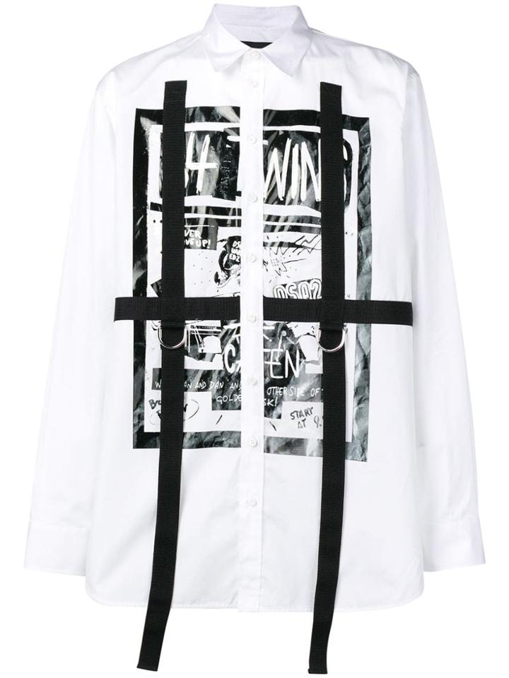 Dsquared2 Bondage Detail Shirt - White