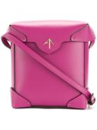 Manu Atelier Mini Pristine Shoulder Bag - Pink & Purple