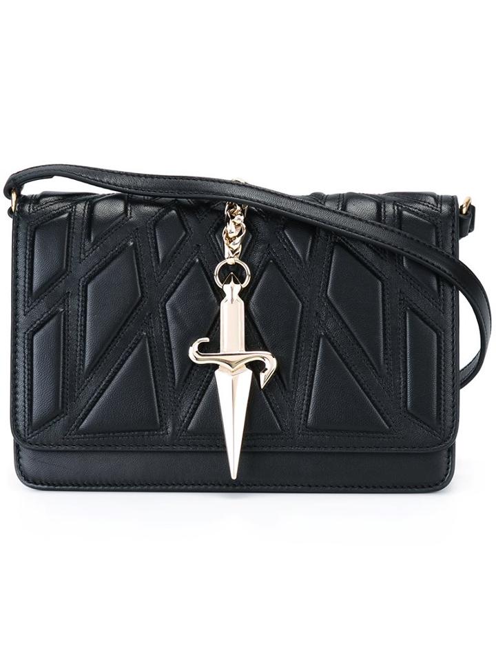 Cesare Paciotti Quilted 'dagger' Cross Body Bag