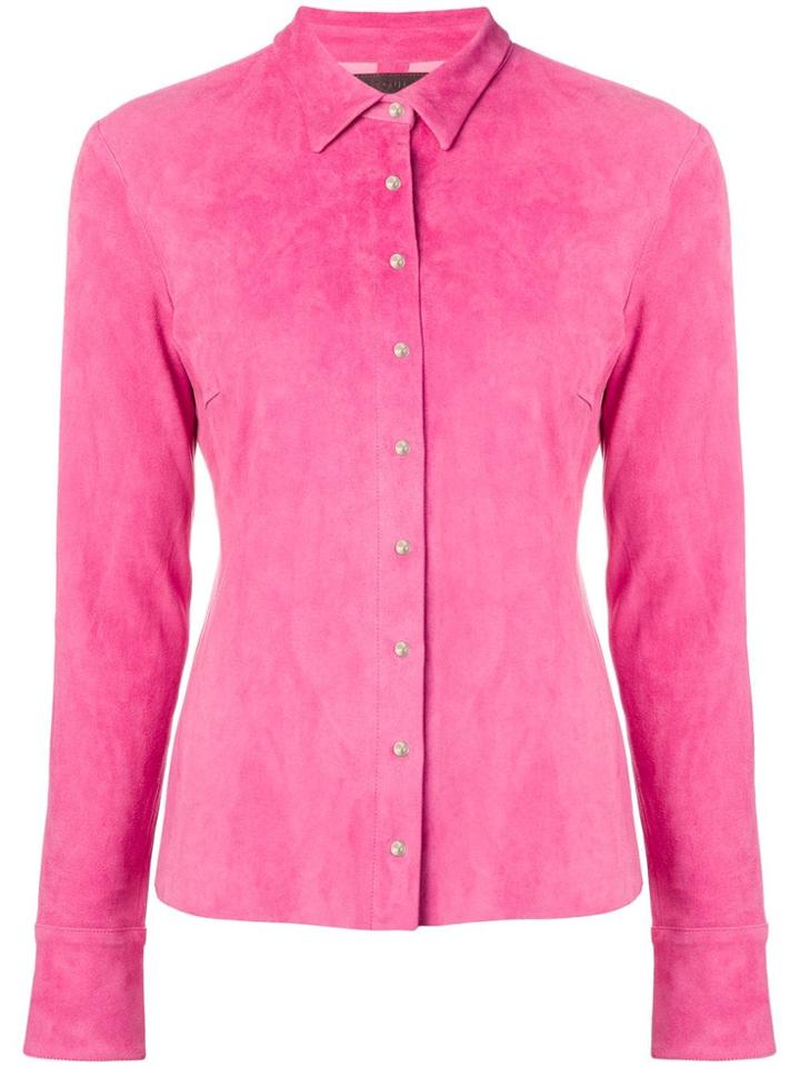 Stouls Garrett Suede Shirt - Pink