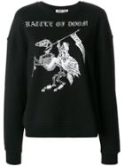 Mcq Alexander Mcqueen Fear Nothing Sweatshirt - Black