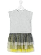 Kenzo Kids 'mini Tiger' Dress, Toddler Girl's, Size: 18 Mth, Grey