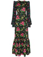 The Vampire's Wife The Gypsy Cotton Tea Dress - Black