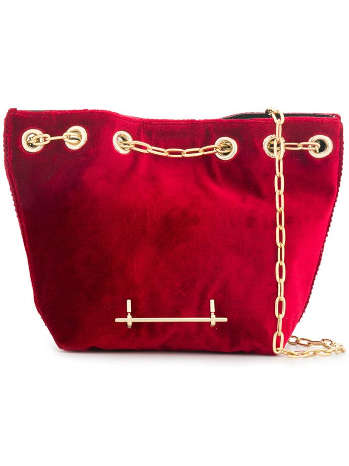 M2malletier Bucket Tote - Red