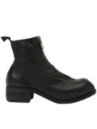 Guidi Front Zip Boots, Women's, Size: 40, Black, Calf Leather