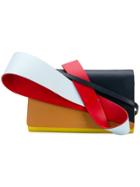 Delpozo 3d Colour Block Clutch - Blue