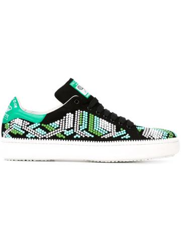 Cesare Paciotti Studded Sneakers
