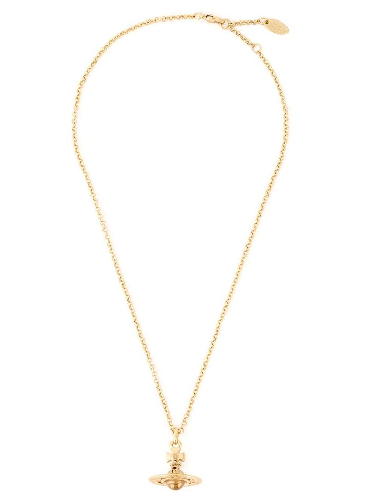 Vivienne Westwood Small Orb Pendant Necklace, Women's, Metallic