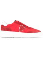 Philippe Model Temple Low Top Trainers - Red
