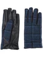 Etro Plaid Print Gloves - Black