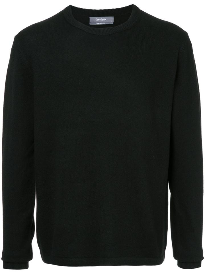 Jac+ Jack Loose Fit Sweater - Black