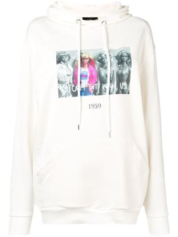 Throwback. Blondie Hoodie - White