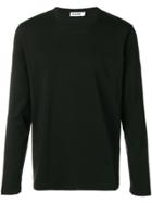Jil Sander Round Neck Sweatshirt - Black