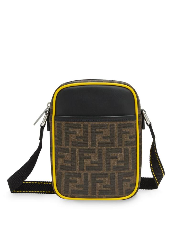 Fendi Small Ff Cross-body Bag - Brown