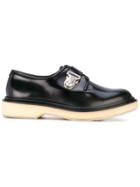 Adieu Paris Buckled Loafers - Black