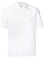 Lemaire Short Sleeve Shirt, Men's, Size: 50, White, Cotton