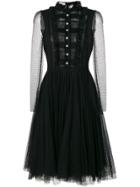 Philosophy Di Lorenzo Serafini Lace And Tulle Dress - Black