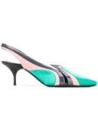 Emilio Pucci Pointed Pumps - Green