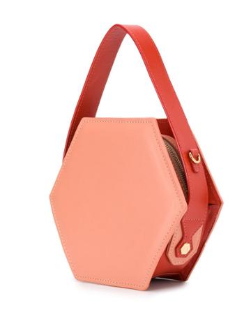 Ballen Pellettiere Hexagonal Tote Bag - Pink