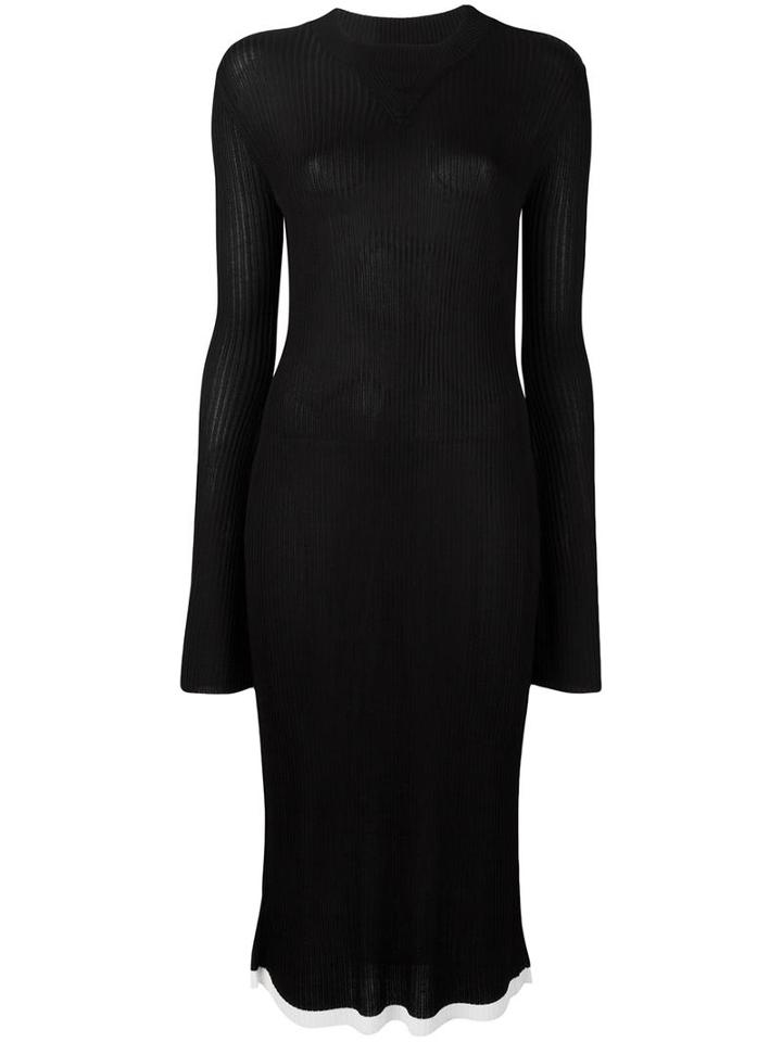 Ellery Fitted Dress, Women's, Size: Small, Black, Rayon