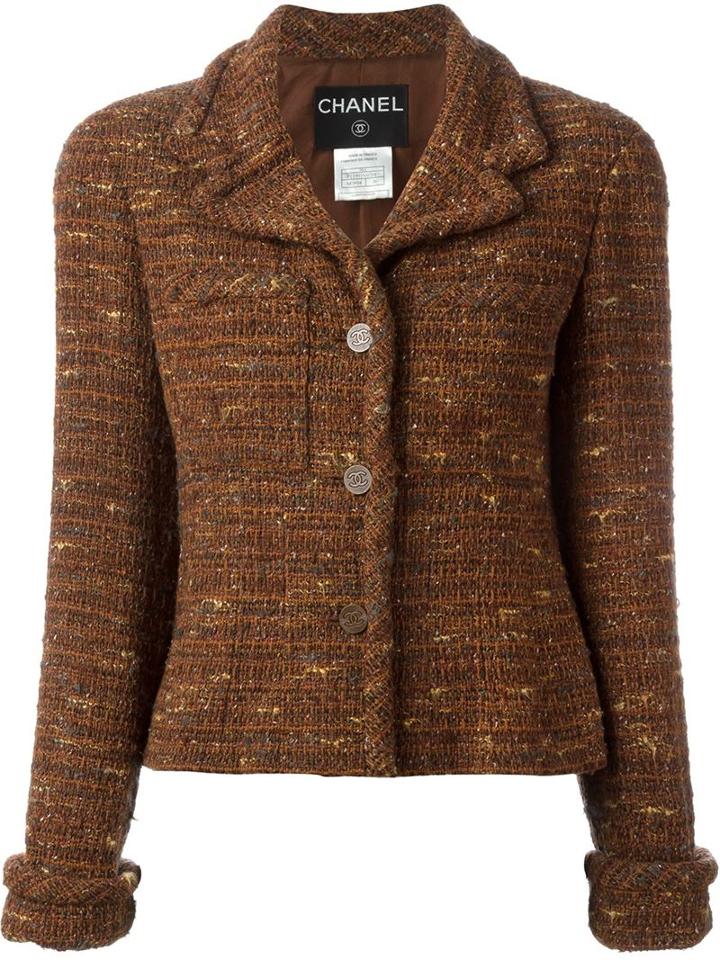 Chanel Vintage Bouclé Blazer Jacket