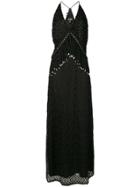 Just Cavalli Fringe Dress - Black