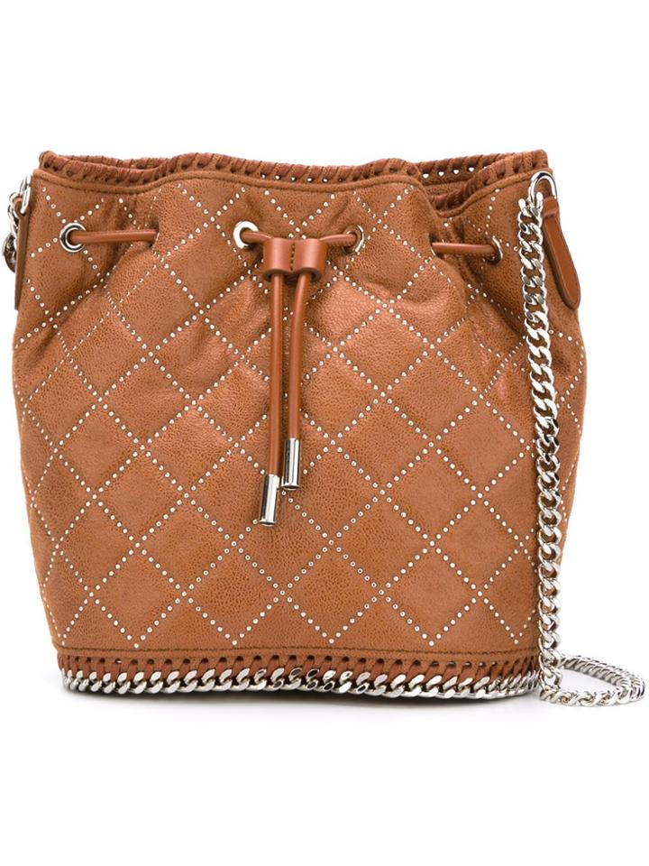 Stella Mccartney 'falabella' Bucket Shoulder Bag - Brown