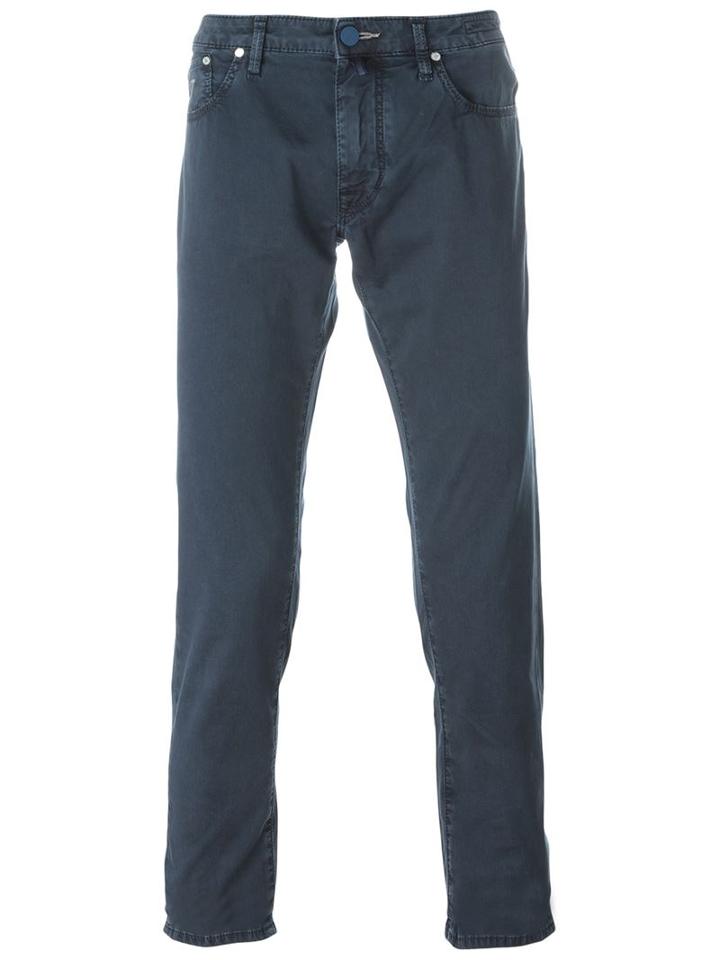 Jacob Cohen Slim Fit Jeans, Men's, Size: 31, Blue, Cotton/spandex/elastane