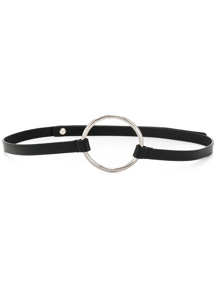 Maison Margiela Circle Belt - Black