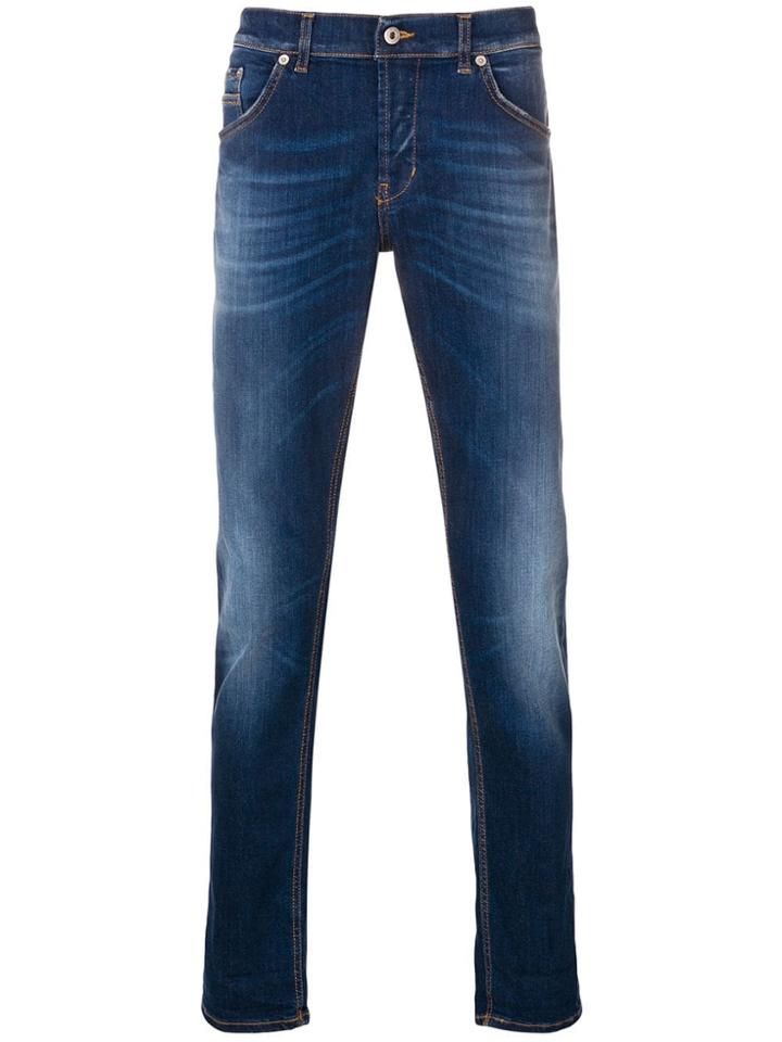 Dondup Ritchie Slim Fit Jeans - Blue