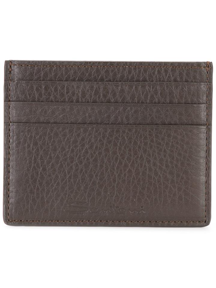 Santoni Fosull Cardholder - Brown