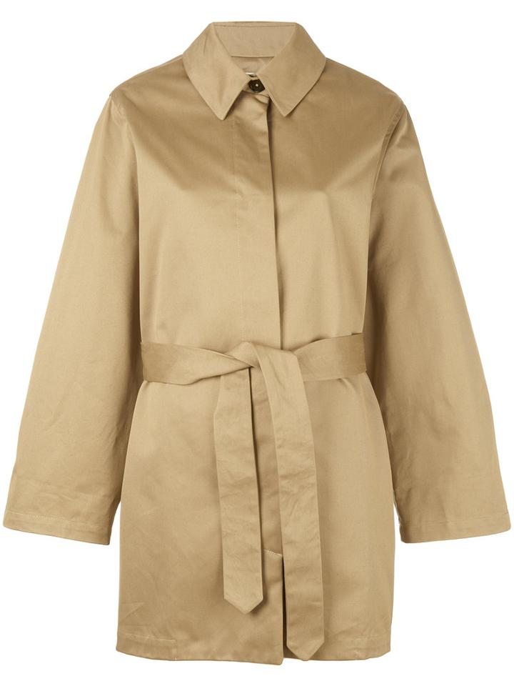 Barena - Trench Coat - Women - Cotton - 44, Nude/neutrals, Cotton