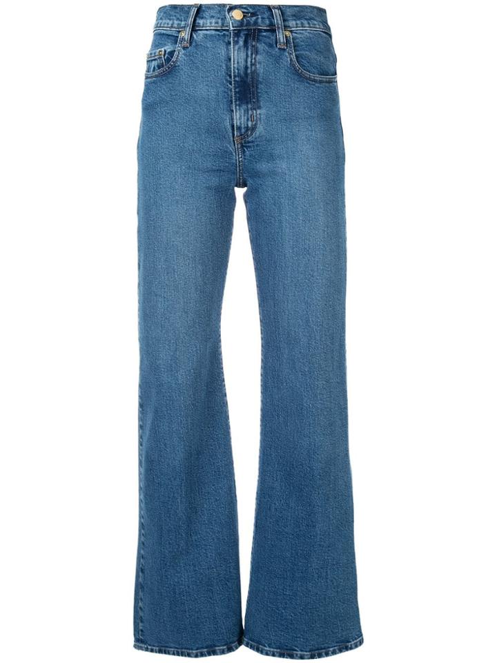 Nobody Denim Jacqueline Flared Jeans - Blue