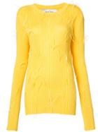 Marques'almeida Ribbed Sweater - Yellow & Orange