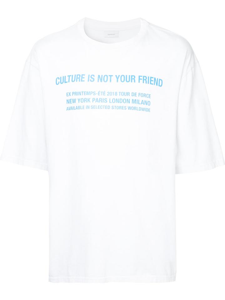 Ex Infinitas Anti-culture T-shirt - White
