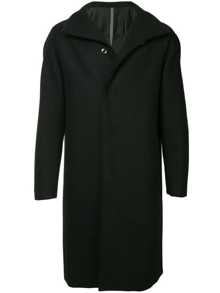 Kazuyuki Kumagai Classic Midi Coat - Black