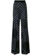 Maison Margiela Polka Dot Print Trousers - Blue