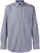 Paul & Shark Vertical Stripes Shirt - Blue