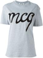 Mcq Alexander Mcqueen Embroidered Logo T-shirt
